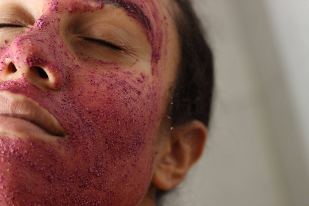 Brightening Face Polish – Hibiscus AHA Exfoliant & Mask